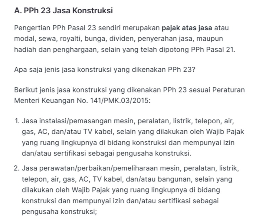 bung_way's tweet photo. @kring_pajak yang dimaskud Pemeliharaan di PPh Final pasal 4 ayat 2, dengan yang di PPh 23 ini apa bedanya ya min?

apakah tidak bisa di tentukannya kewajiban karena ini bisa abu2 min? dan bisa jadi berbeda2 setiap KPPnya tanpa kepastian yang bisa jadi bahan pelajaran semua WP?. https://t.co/F4klpRRPQX
