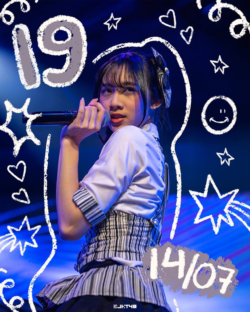 officialJKT48's tweet photo. Happy Level Up, @Auwia_JKT48 ! 🔥

Engines on for Lap 19. The track might have hurdles, but they're made to be broken. Wishing you a year full of wild adventures, loud laughs, and the passion to strive for your dreams! 🏎️💨

#TheFirstLaps 
#Midn19htRace https://t.co/PRBc88VgKF