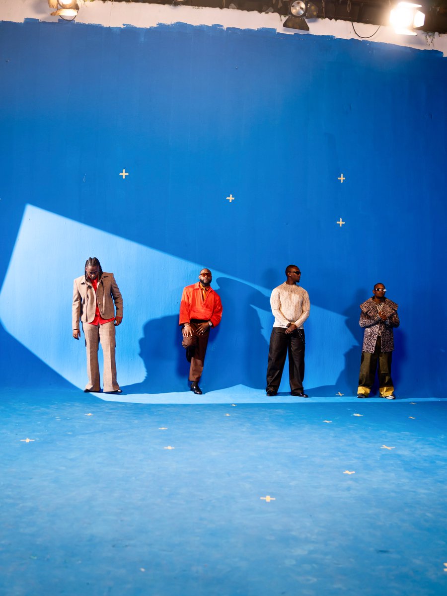 purpkulture's tweet photo. BTS photos of Davido, JAZZWRLD &amp; GL_Ceejay’s ‘I Know Who I Be’ official music video | dir. by Dammy Twitch https://t.co/bfkpEOUXkf