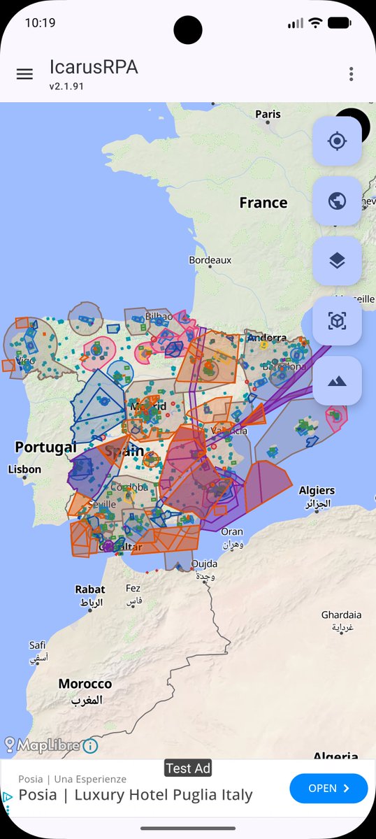 icarusrpa's tweet photo. 🚁 ¡YA ESTÁ AQUÍ! IcarusRPA 2.1.91 regresa con mapas completamente actualizados. Zonas de vuelo más precisas para España. ¡Descárgalo! #Drones #RPA #IcarusRPA https://t.co/nsj2GrkOGz https://t.co/GtqimsiVE1 https://t.co/m7fAgOeJMs