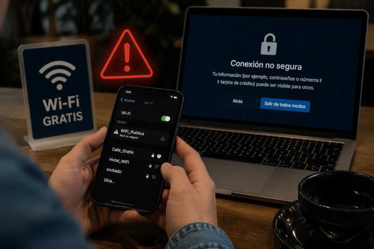 guardiacivil's tweet photo. 📶 Antes de conectarte a redes abiertas piensa: 
✅ Verifica la red. 
✅ Evita operaciones bancarias. 
✅ No compartas datos sensibles.

La seguridad también es digital.

#Ciberseguridad #ConsejosGC #GuardiaCivil https://t.co/cG2wVPPO4B