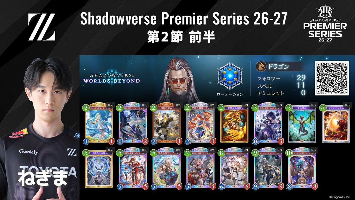 Shadowverse Premier Series tweet media