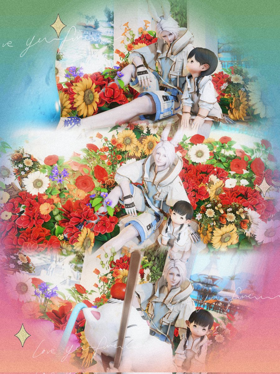 EnyaliosCOLOR's tweet photo. 夏っぽくかわいく💕
普段はｱｳﾗﾁｬﾝのふたり
#FF14
#st_cosmonaut https://t.co/LL3T46ab3s