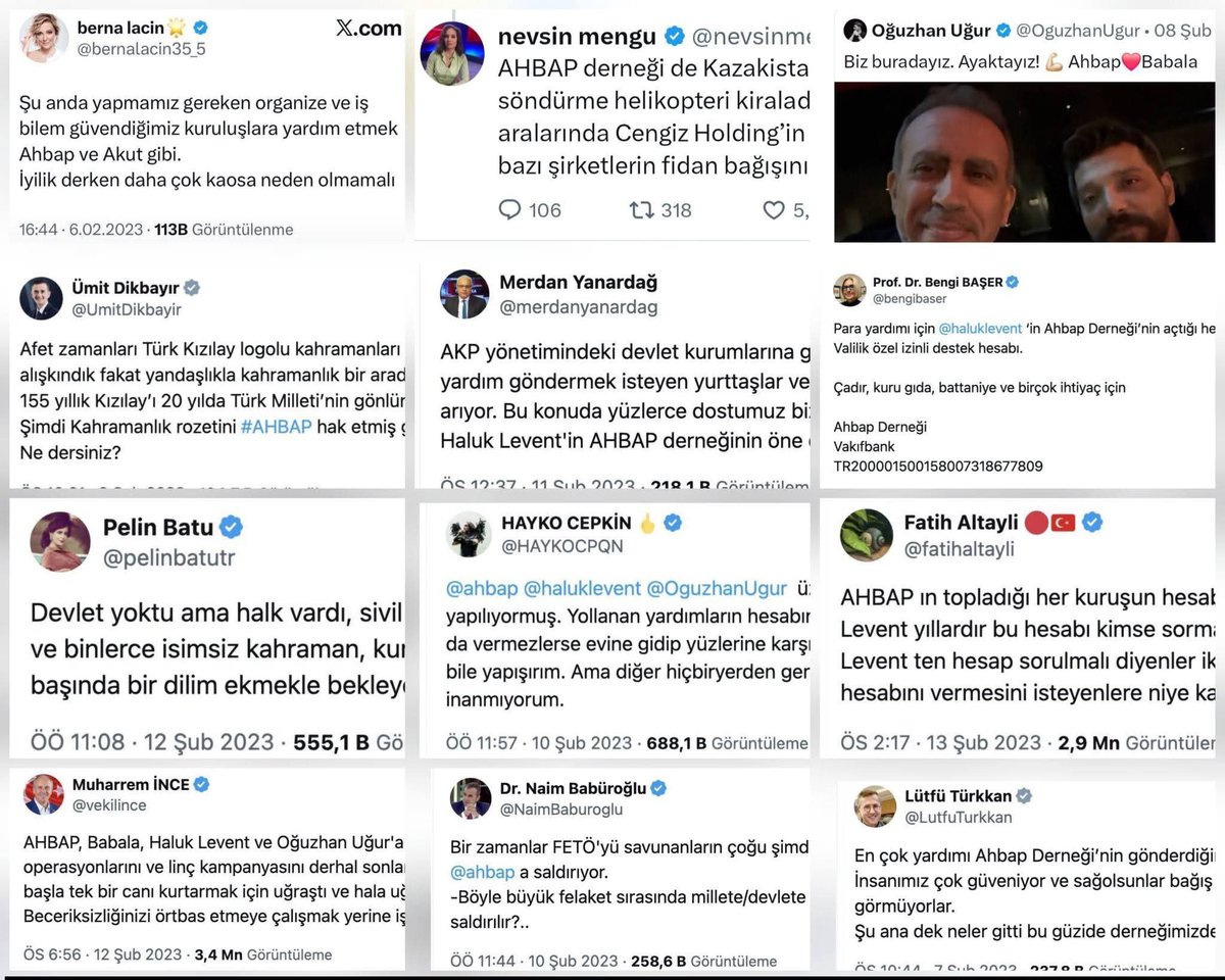 ErkanYaziciTR's tweet photo. Ahbap ve Babala'yı yücelten bu kişiler suçlu değil mi? 

Milleti yanlış yönlendirenler yargılanmayacak mı? https://t.co/uoacNbBsIN