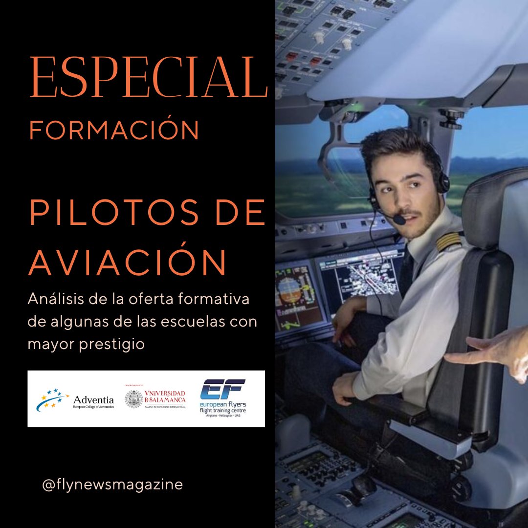 flynewsmagazine's tweet photo. Descubre las mejores opciones de formación en el sector aeronáutico con el 'Especial Formación' de Fly News. 

Si buscas:
🔧 Formación especializada
📈 Alta empleabilidad
🌍 Proyección internacional

Apuesta por un sector que despega ✈️​
https://t.co/G3BKXLd4K4 https://t.co/NuDaHqHGeC
