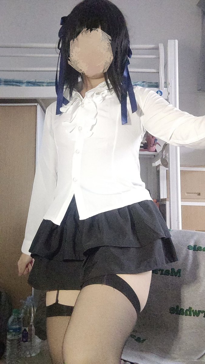 ziyou65's tweet photo. #男娘  #伪娘  #男の娘 
这样的大腿根，真是不多得 https://t.co/60WxmYgh85