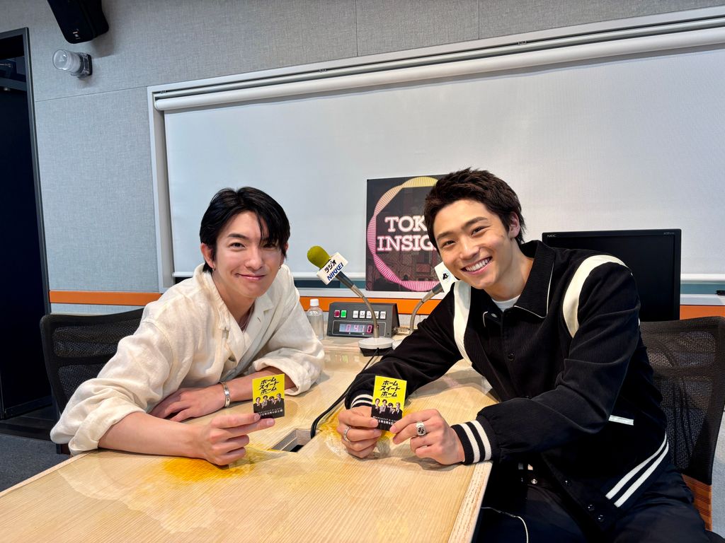 DMM_onlinesalon's tweet photo. 前田公輝（ @maeda_gouki ）のヒラケテヒラク第94回🏠🍘 

先週の増子さんに引き続き、9/4公開の映画『ホーム スイート ホーム』(@homesweet_movie )から、前田さん演じる耕太郎の息子、植木一郎 役 #八村倫太郎 さん( @Rintaro_watwing )をお迎えしてお届けしました！

自分の原点を語ってくれたり、増子さんからの質問をうまく受け流したり！あっという間の30分でした！

映画の撮影現場では、お互いの芝居と姿勢に胸を打たれていたという最高にスイートな裏話もお話しいただき、ありがとうございました！✨

改めまして映画『ホーム スイート ホーム』は9/4公開！ぜひチェックをお願いします！

次回のゲストはDMMオンラインサロンにて『鈴木きよみ OFFICIAL SALON』を運営中！“足裏研究家”の鈴木きよみさんをお迎えします！お楽しみに！ 

#ヒラヒラジオ