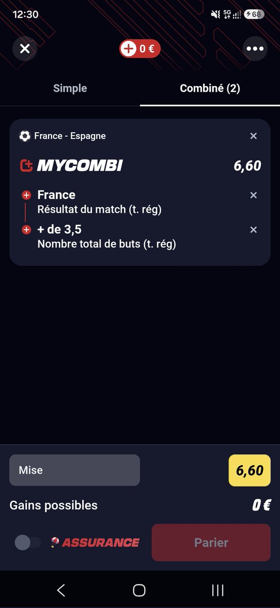 Parieur_x's tweet photo. @Betclic Id monsieur_kdb
#FeebetsBetclic https://t.co/f9P2J0EBG6
