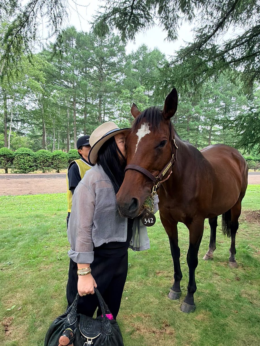 inkmarksofsu's tweet photo. Great to see Wavell Avenue and her Kitasan Black colt at the JRHA Select Sale.

I’ve had the continued privilege of attending this sale for over a decade - fantastic quality of bloodstock. https://t.co/pibSSn0pwY