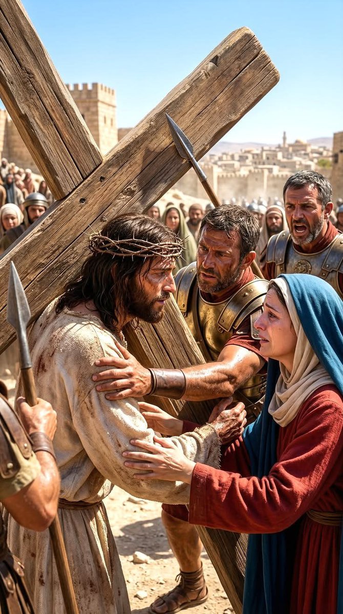 Cath0licP0dcast's tweet photo. She was ONLY person who was ALWAYS by Jesus's side, and suffered in the same way throughout his entire passion, was His Mother, the Most Holy Virgin Mary.

Show Her some love by dropping a ❤️ for Her. https://t.co/vSIGI1uqqK