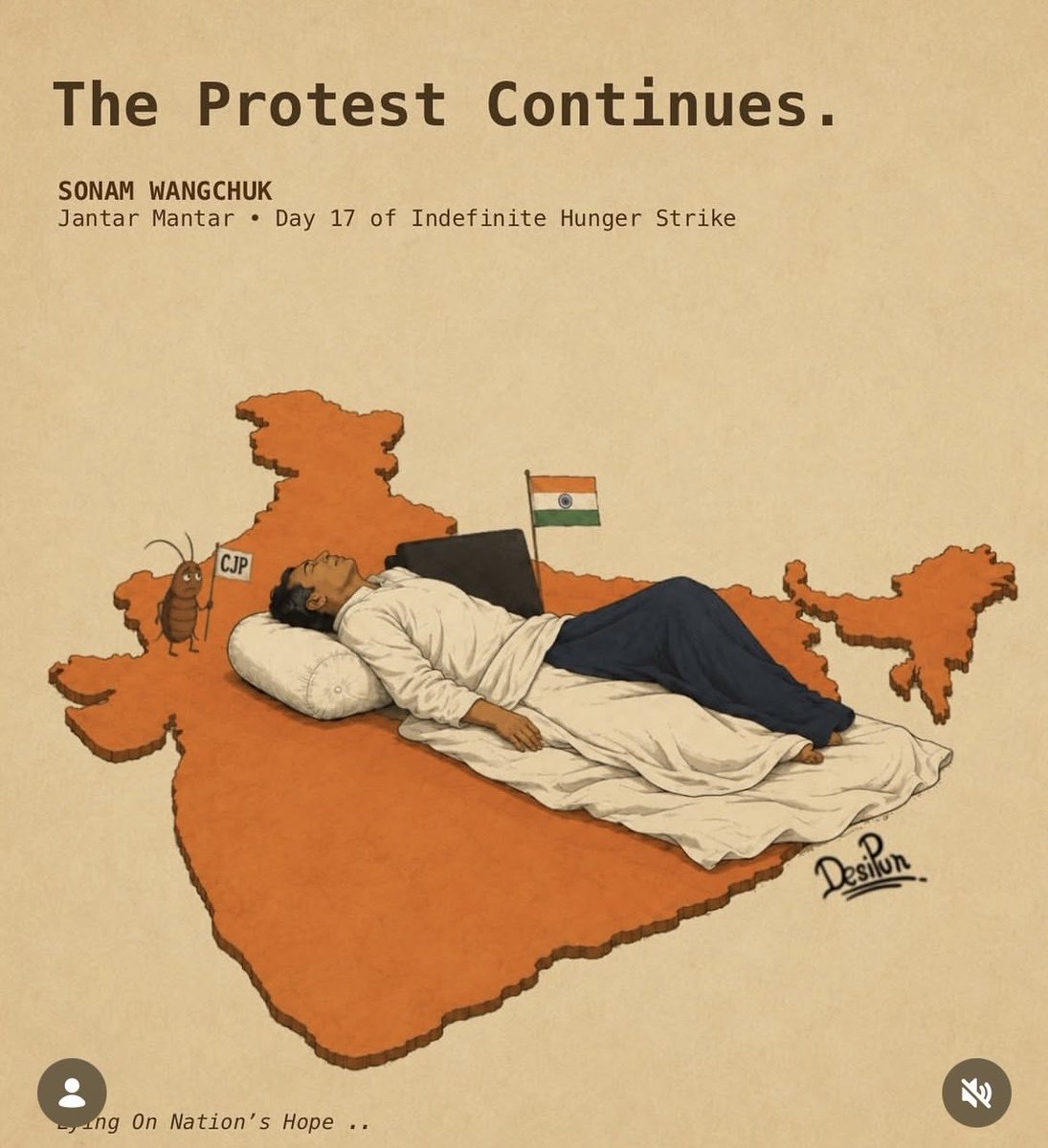 Akashkhandeka20's tweet photo. @RahulGandhi  @INCIndia @priyankagandhi @kanhaiyakumar @ShashiTharoor @SupriyaShrinate 

Leadership is proven by action, not silence. If you stand with Sonam Wangchuk, join him now at Jantar Mantar —not after a tragedy.

@abhijeet_dipke 
#JantarMantar
#StandWithSonamWangchuk https://t.co/eyW9RmRw0R