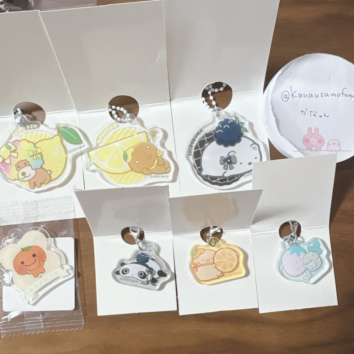 kanausamofumofu's tweet photo. 〜交換〜 サンエックス 100均 アクリルキーホルダー アクリミニ アクリルキーチェーン マーカーチャーム

譲）画像1
求）センチメンタルサーカス＞モノクロブー、まめゴマ

各1ずつ求めています
異種交換〇

郵送交換のみ

検索からもお気軽にお声掛けください(* .ˬ.) https://t.co/YOEjKsZHCh