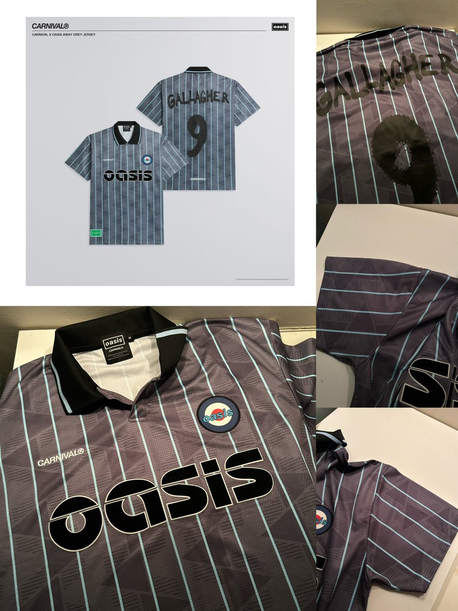 ningnongerk's tweet photo. ส่งต่อ เสื้อ carnival x oasis👕🎸🖤

• CARNIVAL x OASIS AWAY GREY JERSEY size M  2000 ฿ พร้อมโอนลดได้ ถุงครบ ใหม่มาก🩶 shop sold out

• CARNIVAL x OASIS ICONIC OVS T-SHIRT size XS  1250 ฿ พร้อมโอนลดได้ ถุงครบ 🤍 เพิ่มเติมได้นะคะ

#ส่งต่อเสื้อผ้ามือสอง #ส่งต่อ #ส่งต่อเสื้อผ้า https://t.co/H0hTxCn8V4