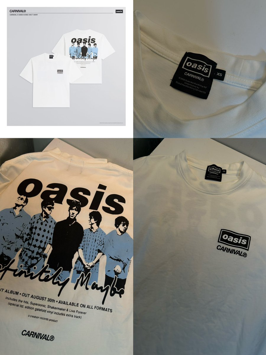 ningnongerk's tweet photo. ส่งต่อ เสื้อ carnival x oasis👕🎸🖤

• CARNIVAL x OASIS AWAY GREY JERSEY size M  2000 ฿ พร้อมโอนลดได้ ถุงครบ ใหม่มาก🩶 shop sold out

• CARNIVAL x OASIS ICONIC OVS T-SHIRT size XS  1250 ฿ พร้อมโอนลดได้ ถุงครบ 🤍 เพิ่มเติมได้นะคะ

#ส่งต่อเสื้อผ้ามือสอง #ส่งต่อ #ส่งต่อเสื้อผ้า https://t.co/H0hTxCn8V4