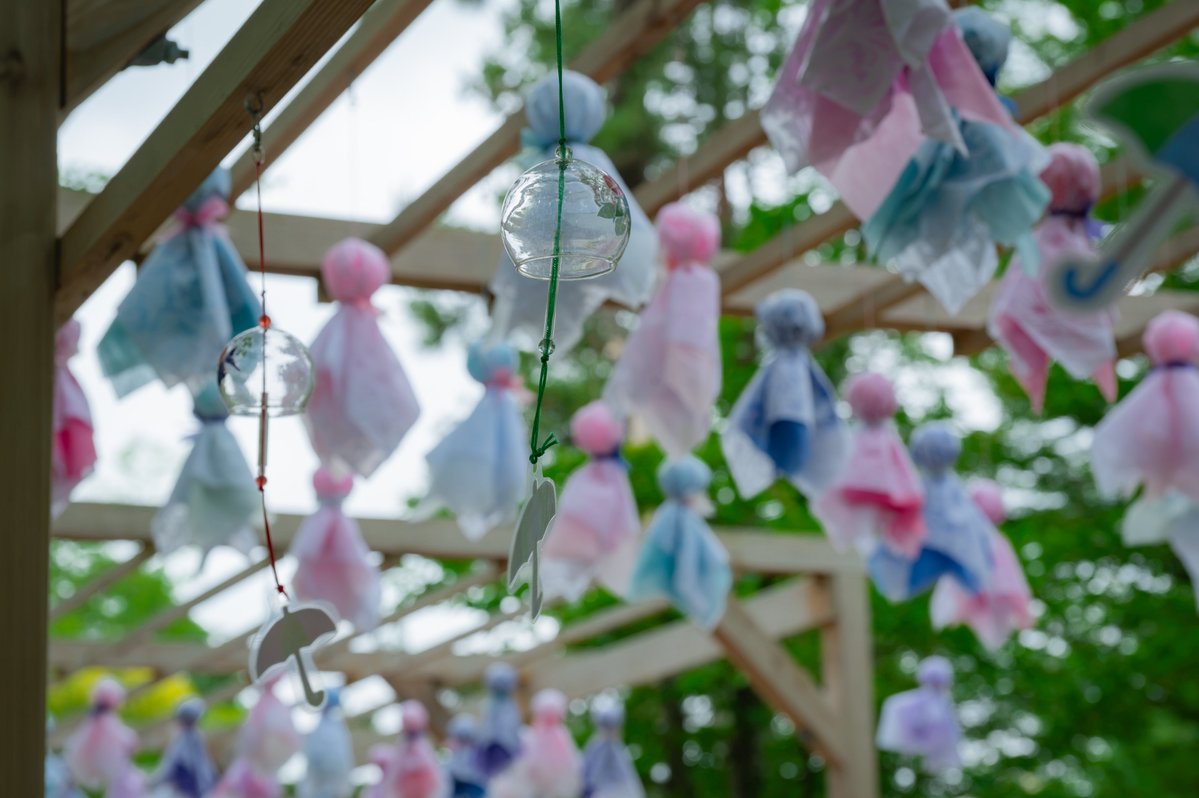 civicaster's tweet photo. 2026.07.05
古川神社

親が帰る新幹線まで少し時間があったので、お昼を食べてから古川神社に訪問⛩️
てるてる坊主と風鈴の飾りが季節感を演出してくれてました😊

#宮城
#大崎市
#古川神社
#風鈴
#写真好きな人と繋がりたい https://t.co/sk6hytFj6g