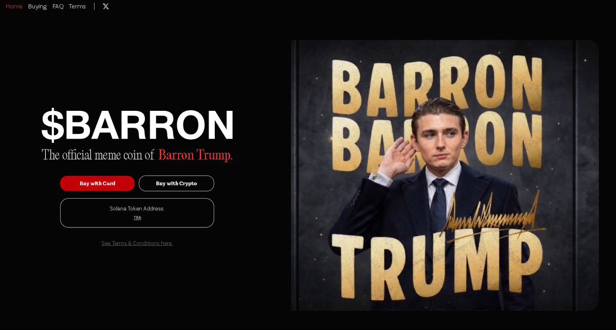 stanislavieriko's tweet photo. im searched the entire token named $barron, there's not even single token connected to the website. 

only this, bro! dev even still hold this shit since 5d ago. 

6wxJJk71arn9PkRCgvRGCxLkWuGNjXxu8K8KSqFmpump https://t.co/rBgPtunYFw