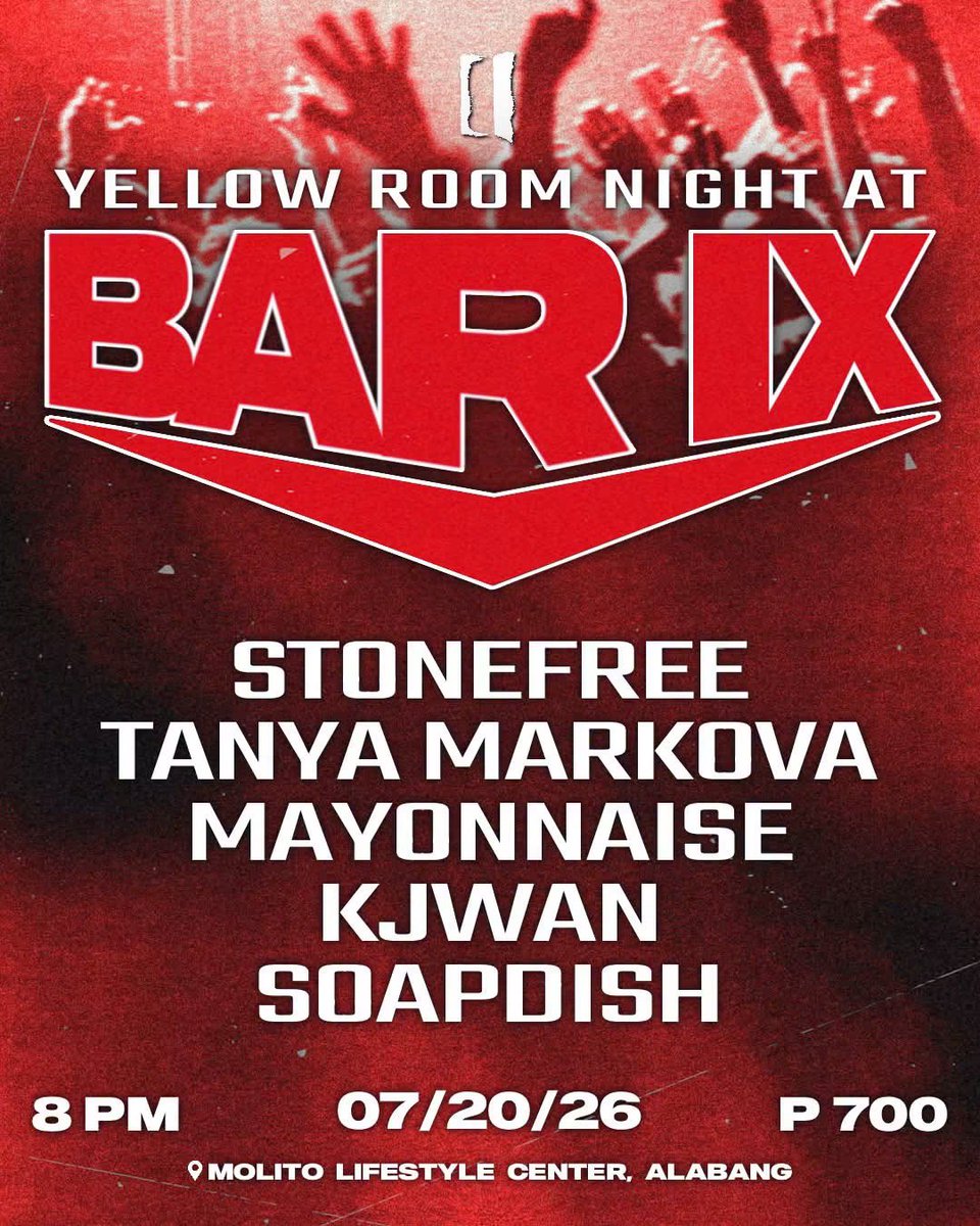 mayonnaisemusic's tweet photo. See you this coming Monday Night, July 20th at Bar IX, Molito📍 #MayoNation https://t.co/74qm9QQ88D