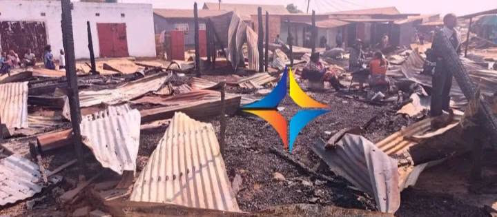 diamondtvzambia's tweet photo. LUATO MARKET FIRE CONTAINED, 50 STANDS GUTTED

By Respite Kaoma

A fire that broke out at Luato Market in Kalulushi on Monday night has been brought under control, with approximately 50 market stands completely gutted.
Kalulushi Municipal Council Public Relations Officer Tamara Jacob said the Council received a distress call reporting an inferno at the market at 20:26 hours on 13th July 2026.

Ms. Jacob said the Council's Fire Brigade responded immediately and departed for the scene at 20:27 hours.

She said upon arrival, the Fire Brigade swiftly commenced firefighting operations and successfully contained the blaze, preventing it from spreading further.

Ms. Jacob said preliminary reports indicate that about 50 market stands were completely destroyed by the fire.

She said the suspected cause of the fire is a brazier that was left unattended, and that further assessments are underway to establish the full extent of the damage.

Ms. Jacob commended the prompt response of the Fire Brigade and appreciated the cooperation of traders and members of the public during the emergency.

Ms. Jacob further appealed to residents and business owners to report any fire-related incidents immediately to the Fire Brigade.

She said prompt reporting enables emergency responders to arrive in good time, helping to save lives and minimise damage to property.

She also encouraged traders and members of the public to observe fire safety measures at all times by ensuring that braziers and other sources of open fire are properly extinguished and never left unattended.

NewsOnTheGo