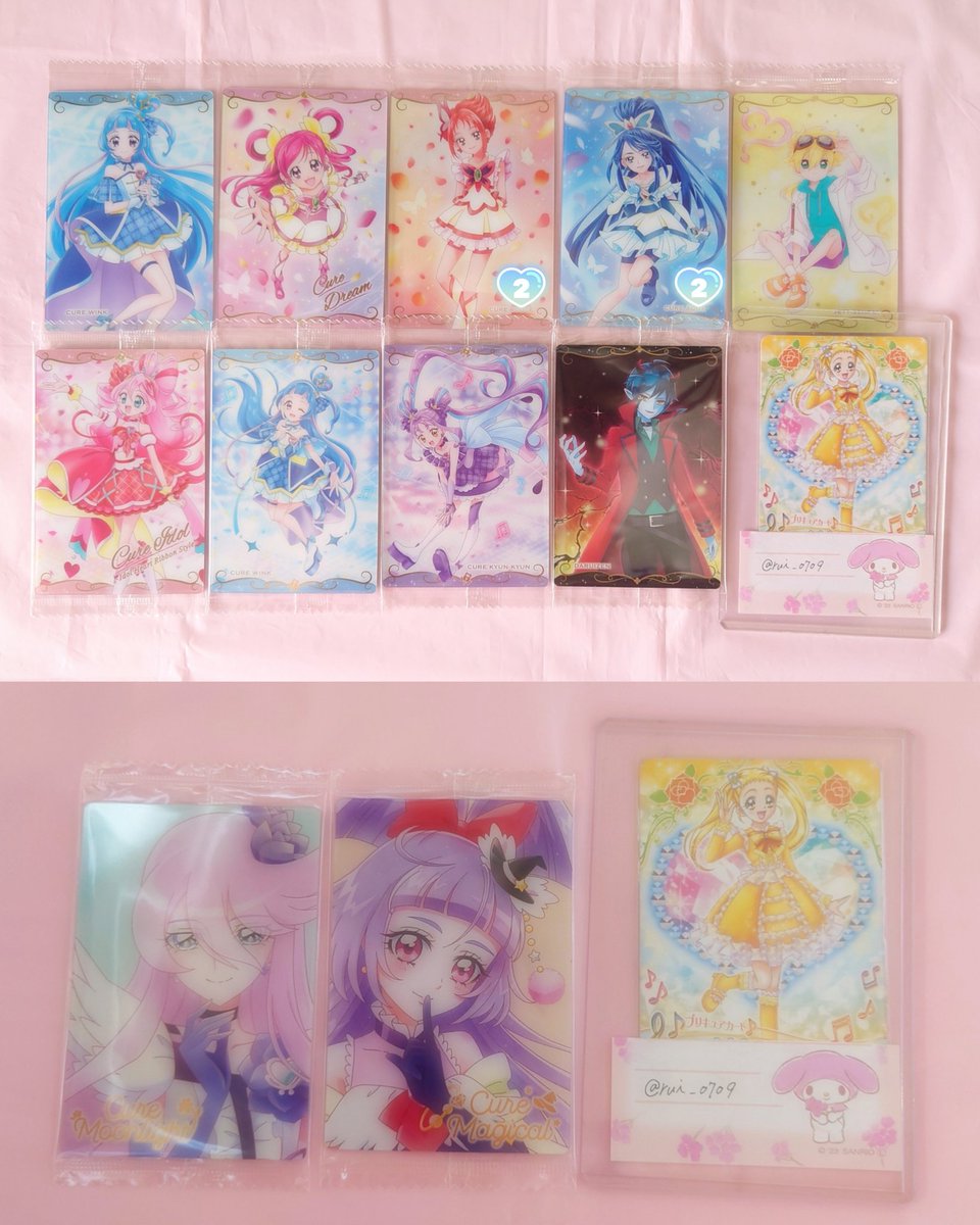 rui_0709's tweet photo. 【交換】プリキュア ウエハース

譲⇸画像①.②

求⇸画像③.④ (未開封)

✳郵送交換のみ (2〜)
✳HRはHRとの交換のみ
✳「求」は各1枚ずつ探しております
検索からもお気軽にお声掛けください。 https://t.co/NJlyGsfujk
