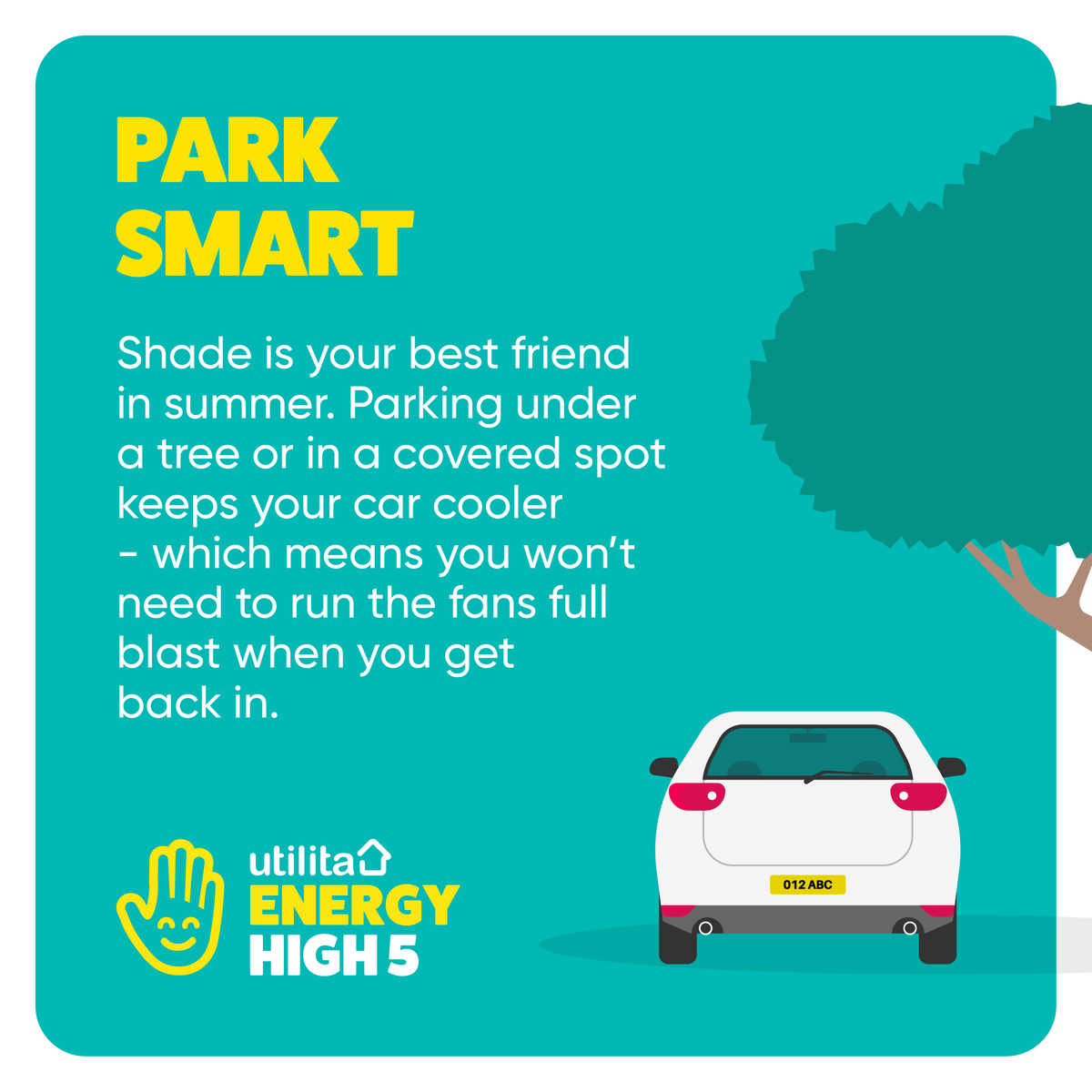 UtilitaEnergy's tweet photo. Summer plans? Take your money-saving habits with you ☀️
Whether you're out for the day or away from home, small changes can help keep your bills down while you're out and about.
Check out our practical #High5 tips to stay cool, save energy, and make the most of summer! https://t.co/5aJl2vXcGR