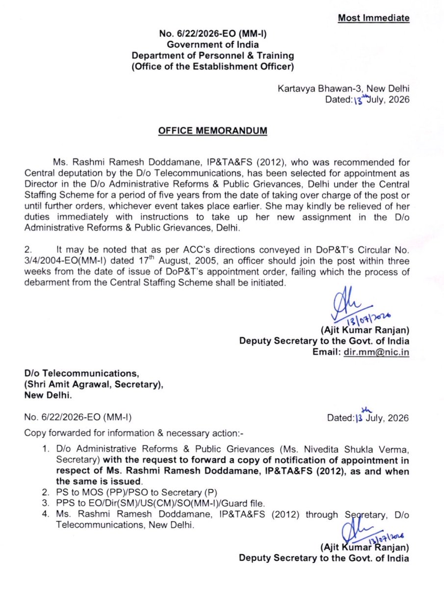 Bureaucrats India tweet media