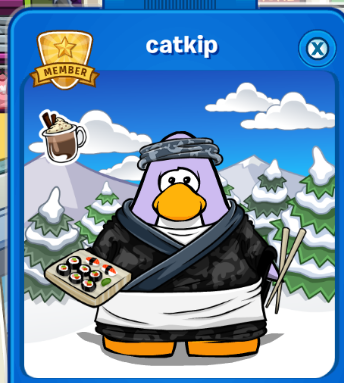 VampireDevCat's tweet photo. The new weekly pin in New Club Penguin can be found in the Mall! It's a Hot Chocolate! 

Find before the 21st of July!

#clubpenguin #newclubpenguin https://t.co/Dq8GPZEktH