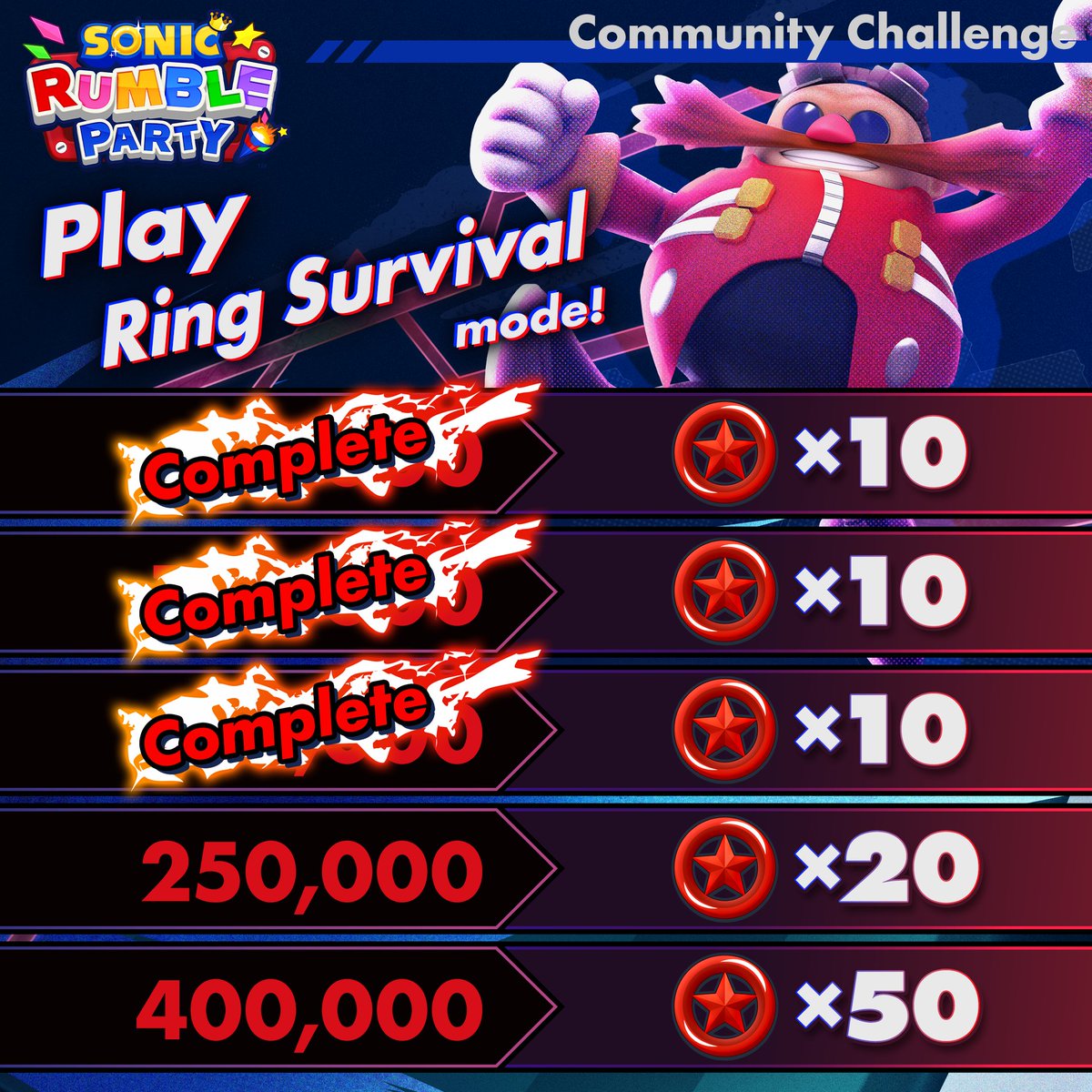 Sonic Rumble Party tweet media