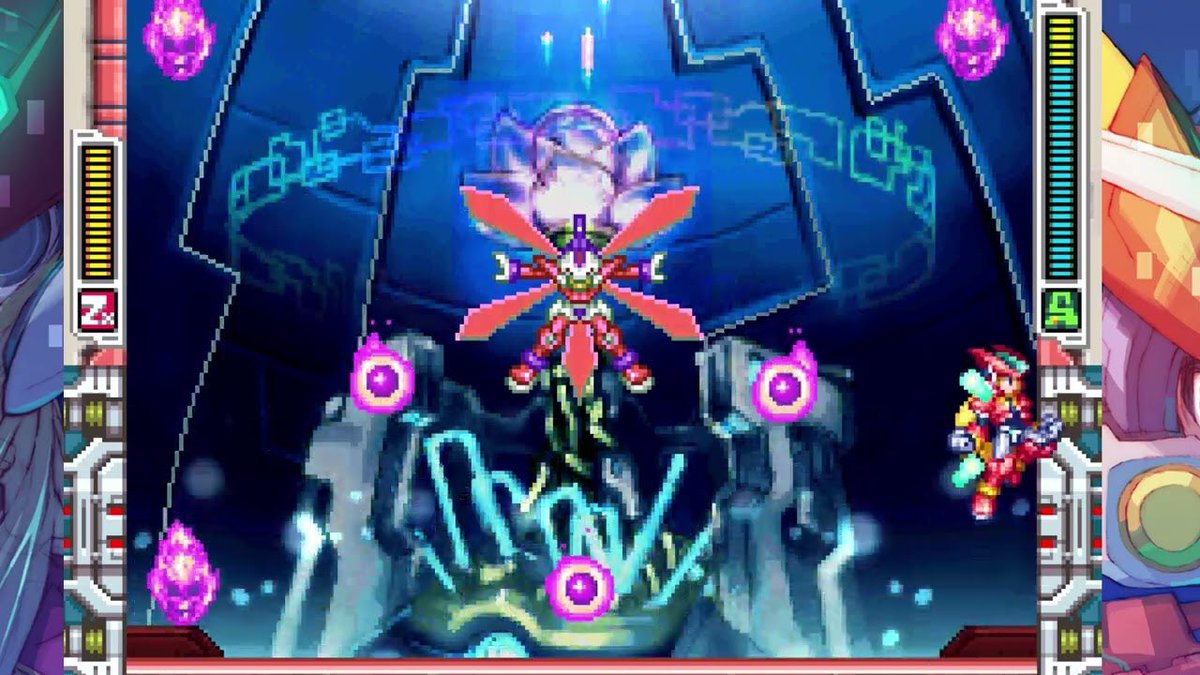 The villain of the day is…. Prometheus from the Mega Man ZX series.