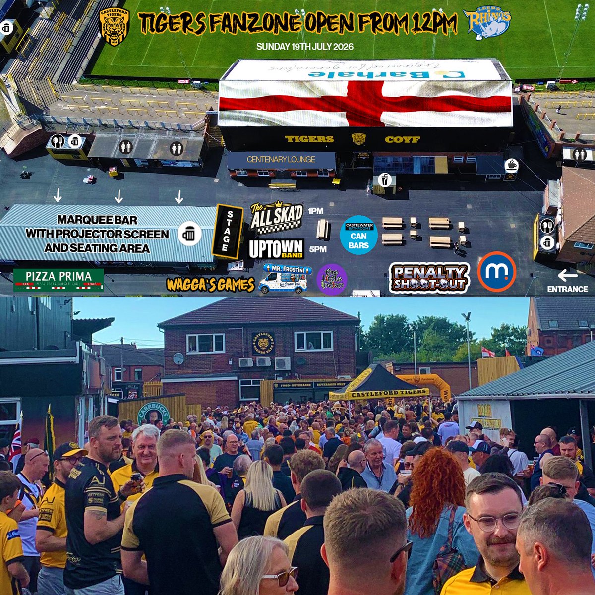 Castleford Tigers tweet media
