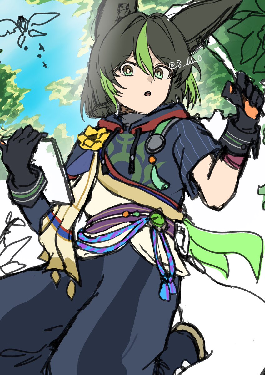 8_dkkn0's tweet photo. ティナリのラフ✒️ https://t.co/sJef6gVMYL