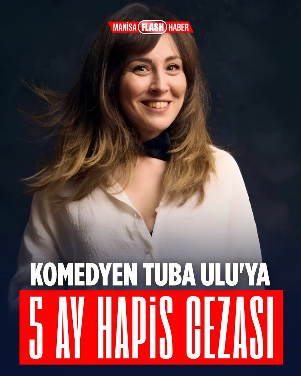 flashmanisa's tweet photo. Komedyen Tuba Ulu'ya 5 ay hapis cezası https://t.co/ytV86dKMjH https://t.co/2LJLT1r5tu