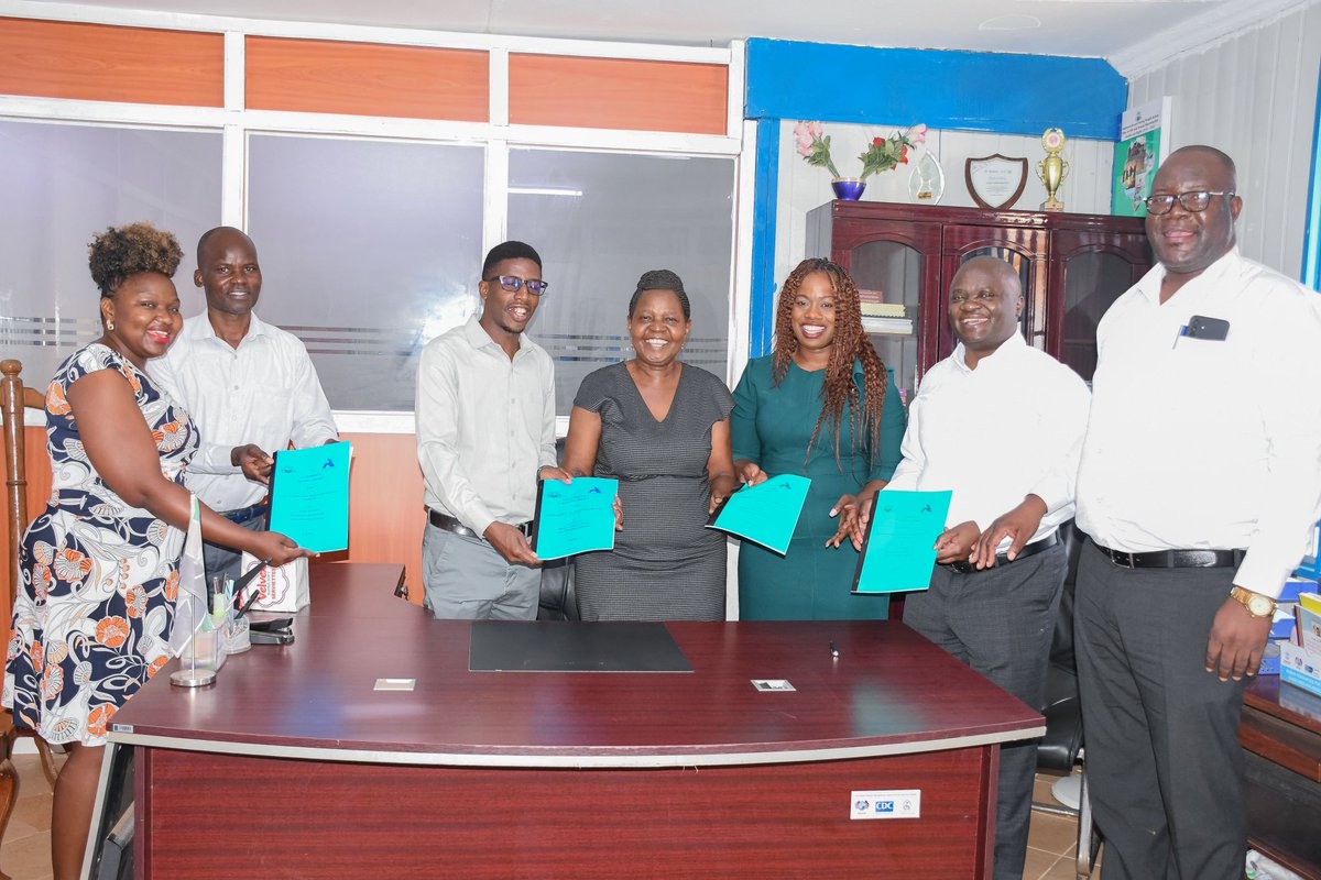afyanalytics's tweet photo. Big thank you to the County Government of Siaya.

Today we officially signed an MoU with the County under the #LREBAfyanalyticsProgram (LAP), and we could not be happier to get started.

Thank you to CECM for Health and Sanitation, Prof.Jackline Oduol, and Chief Officer of Health, Dr. Samuel Omondi, for believing in this partnership and for the warm reception.

Here's what's coming: a real-time dashboard that brings together the County's health data so leaders can spot disease trends early, track drug stock levels, and make faster decisions, all while the County keeps full ownership of its data.
Before we go live, our team will be training Siaya's ICT officers and Health Records Officers so they can run the system with confidence.

This is just the beginning. We are looking forward to working closely with the Siaya team.

#DataThatSpeaks