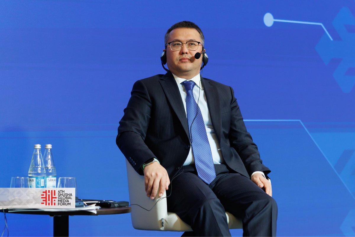 GMFShusha2026's tweet photo. In the 1st panel, experts addressed the topic: "Peacebuilding and Public Discourse Through the Media Lens"
#ShushaGlobalMediaForum #GMF2026 #Azerbaijan #MediaForPeace https://t.co/Xhbb5ImjUx