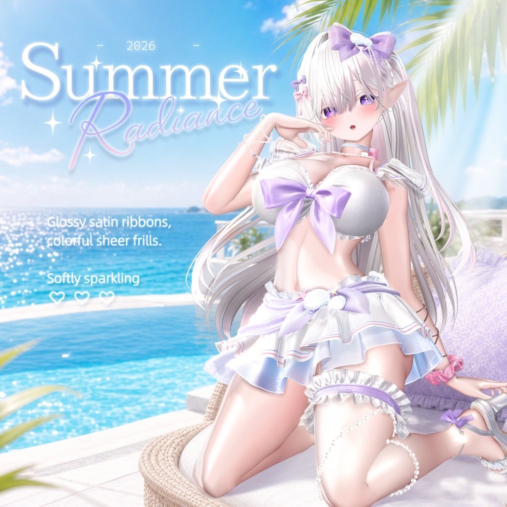 BOOTH_NOW's tweet photo. 🎉『Summer Radiance』 출시 기념 이벤트! (할인은 7월 18일까지✨)
🎁 팔로우 + RT 5명 / 팔로우 + 좋아요 3명 추첨 풀 패키지!

🎀 반짝이는 새틴 리본, 은은하게 빛나는 진주 장식. ✨
수영복과 드레스의 매력을 담아낸 로맨틱 리조트 코디네이트 🌺

🔗: https://t.co/GmvlByhAIG
🗓️ 당첨자 발표: 07/17