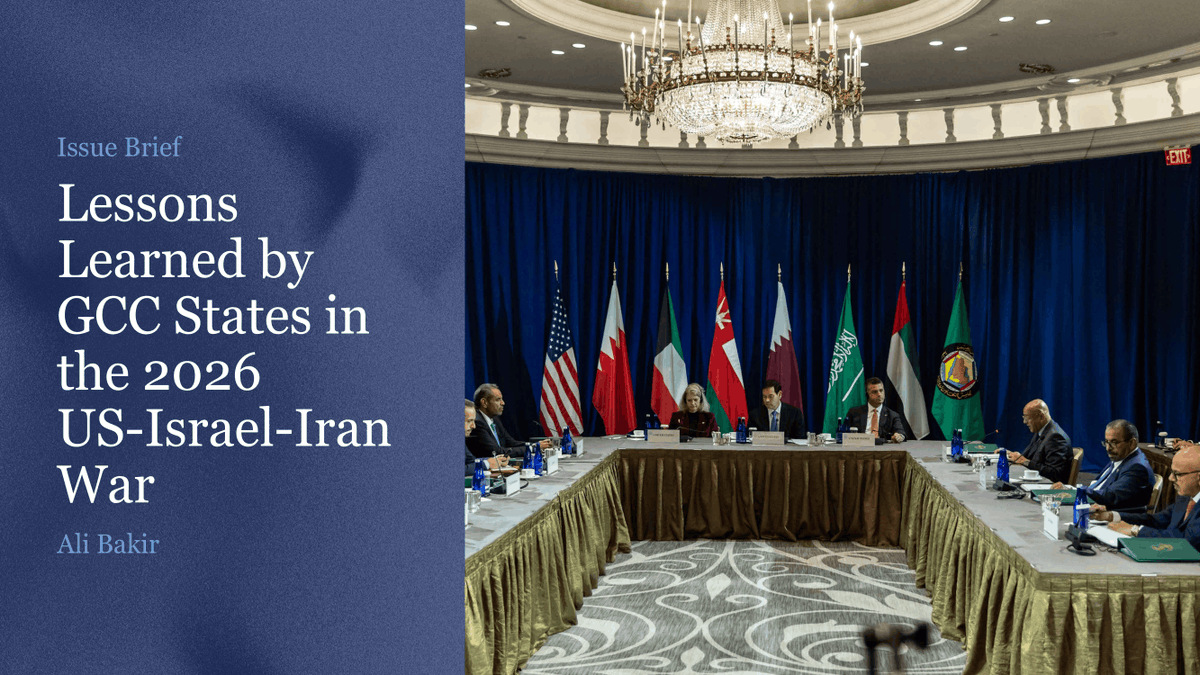 Middle East Council on Global Affairs tweet media