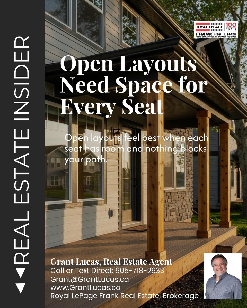 GrantLucas2's tweet photo. Open layouts feel best when every seat has breathing room and nothing blocks your path. 🛋️ Clear traffic flow always wins over squeezing in extra pieces.

How do you make your rooms feel open? https://t.co/XS71PADD9t
