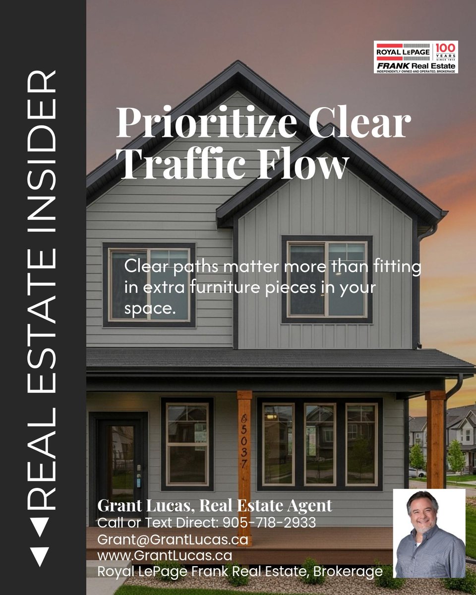 GrantLucas2's tweet photo. Open layouts feel best when every seat has breathing room and nothing blocks your path. 🛋️ Clear traffic flow always wins over squeezing in extra pieces.

How do you make your rooms feel open? https://t.co/XS71PADD9t