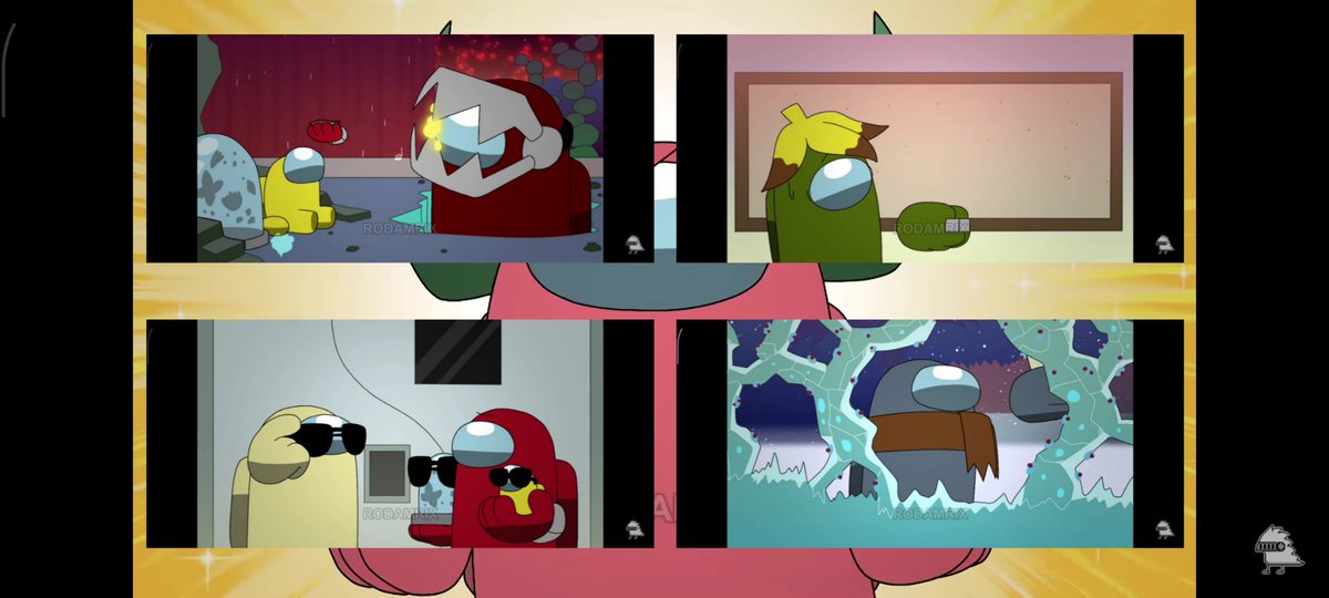 768_phantom's tweet photo. Un detalle curioso que note en el nuevo episodio de Rodamrix fue que en la transición de recolecion de los minerales, fue en el mismo orden que murieron en el original solo que empezaron al revés.
#Rodamrix #AmongUs https://t.co/PWCNfE01Q8