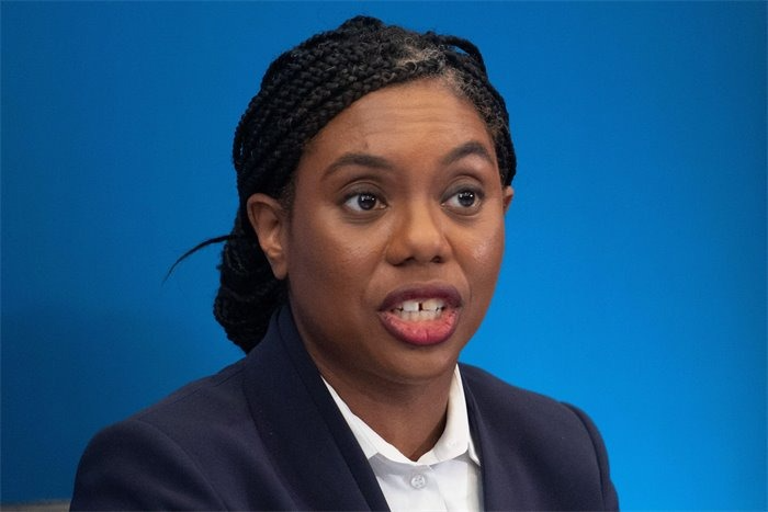 yabaleftonline's tweet photo. "No immigrant should stay in UK forever" - Kemi Badenoch https://t.co/FDNipz99qz