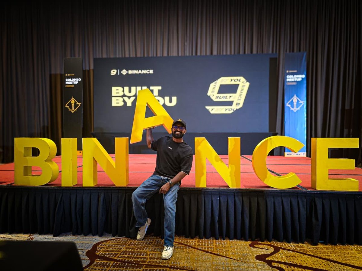 jithaepics's tweet photo. @yellowpantherx @binance https://t.co/v2WRojf04s  Its happy to part of 9th celebrations of @binance