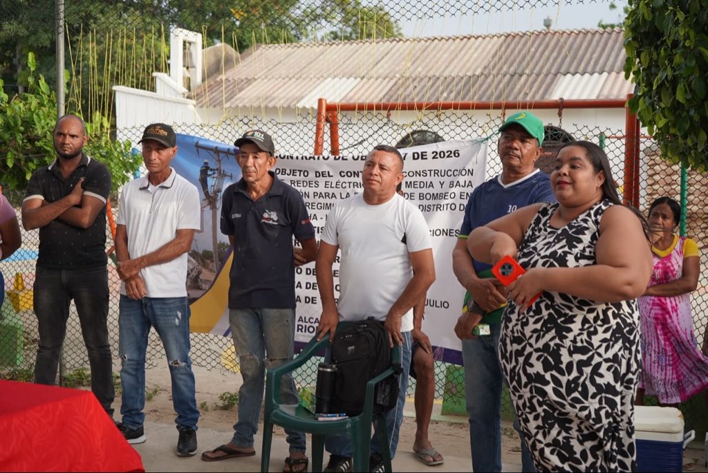AlcaldiaRcha's tweet photo. Avanzamos en el proyecto que permitirá poner en funcionamiento el sistema de acueducto de Choles y Los Comejenes.

Con la construcción de infraestructura eléctrica y la adecuación técnica del sistema, 1.134 habitantes contarán con un servicio continuo en sus casas. https://t.co/62WNTf0Aop