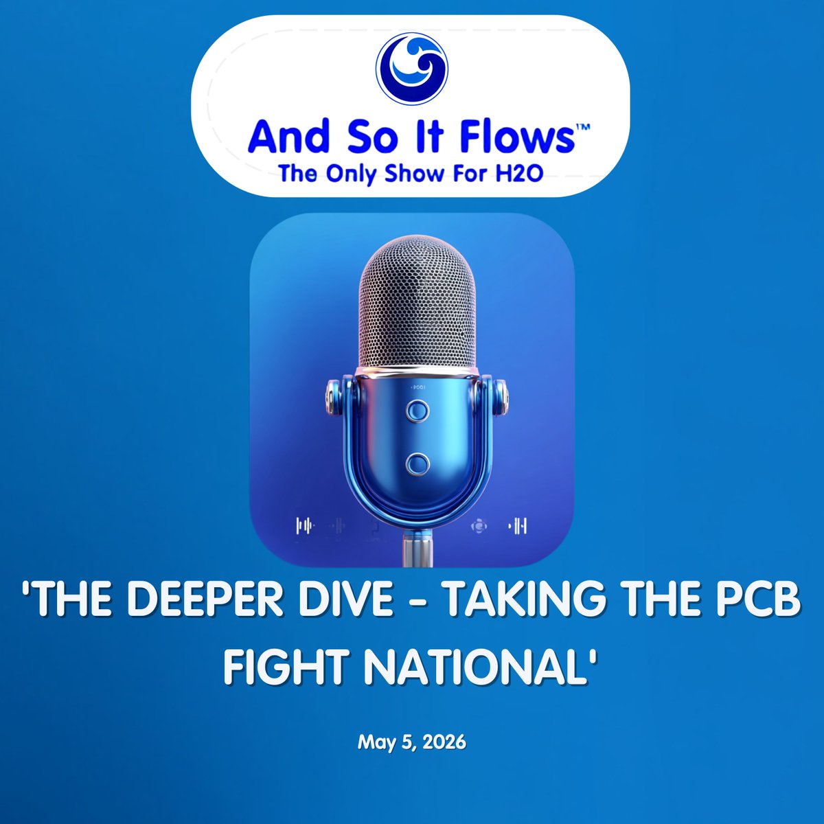 SuperWaterMan's tweet photo. 💧 Big conversations start with water. Leslie recaps the Deep Dive Summit and the fight to keep critical water issues in the spotlight.
Go Deeper - Listen. Save. Share. https://t.co/5zHLS1FdbV
#WaterPodcasts #WaterMatters #CleanWaterNow #WaterAdvocacy #Water #TidalTuesday https://t.co/ZtLYU8CeJy