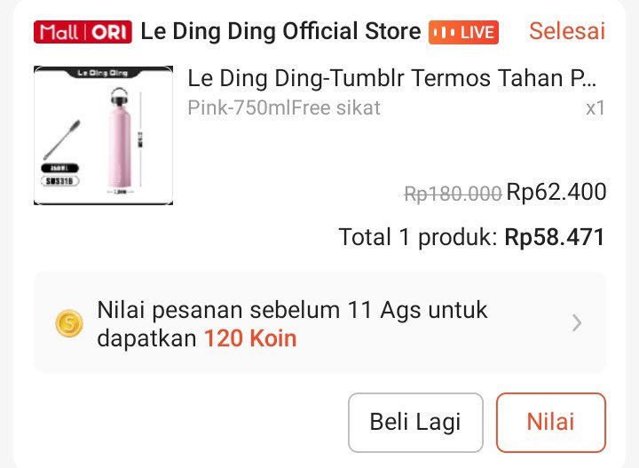 rinakarinarink's tweet photo. @brewaellatte dr merk ini ka https://t.co/0Pxg7Ft8rs
aku udh dua kali beli disini karna emg cakep modelnya tahan panas sm dingin juga karna udh S306 &amp; 316 https://t.co/NHQat5n0SK