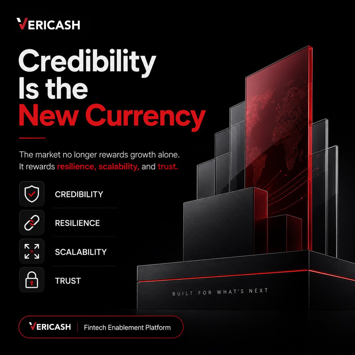 citvericash's tweet photo. Growth alone isn’t enough anymore.

The market now rewards:
 ✔ Resilience
 ✔ Scalability
 ✔ Trust

In fintech, credibility isn’t built through ambition.
It’s built through execution.

#Fintech #DigitalTransformation #CITVERICASH #Scalability #AfricaFintech https://t.co/U61DQ6gSVM