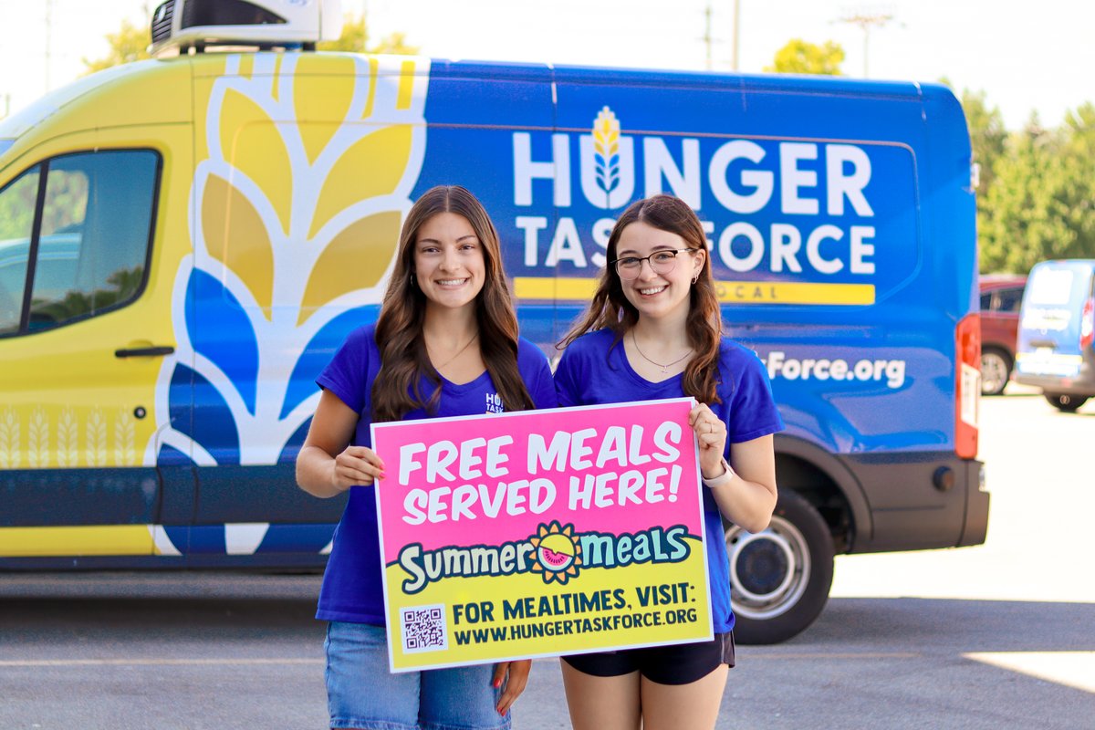 hungertaskforce's tweet photo. Hunger Task Force is proud to welcome two Summer Meals Coordinators to our team – Grace &amp; Kaitlyn! In this seasonal role, they assist Hunger Task Force in our mission to end hunger for local kids and teens across Milwaukee County through the #SummerMeals Program. https://t.co/ljzi6RODvh