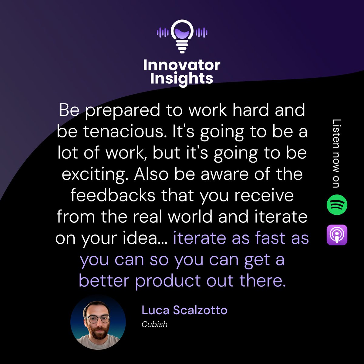 GATlabs_'s tweet photo. 💡 "We're not making the person go to the information; the information comes to the user."  

That's the vision behind the spatial internet.  
In this episode of #InnovatorInsightsPodcast, we talk about the future of location-based technology, innovation, and the mindset required to build products that shape tomorrow. 

📷 Tune in now and join the conversation.

YouTube: https://t.co/oiuEtC549R
Spotify: https://t.co/4JlOEOx7gp
Apple: https://t.co/D6iK5X0ZYP