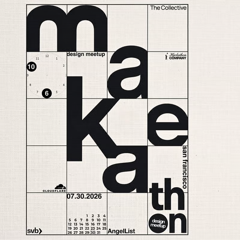 jonaasw1's tweet photo. Hosting a make-a-thon in SF.

july 30 - we’re inviting you to come build with us

prizes and judges dropping next week 👀
 
brought to you by @thecollectiv3e, @designmeetuphq and @byhackathonco

supported by @angellist, @siliconvalleybank, @cloudflare, and more to be announced!

🎟️ rsvp below if you’re a designer, builder, or engineer with a 1-3 years of experience.
