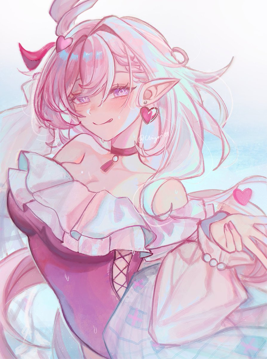 Chiyori08's tweet photo. Oh Ely the woman you are... 

#エリシア #Elysia #HonkaiImpact3rd #崩壊3rd https://t.co/XgwD4Jn4kt