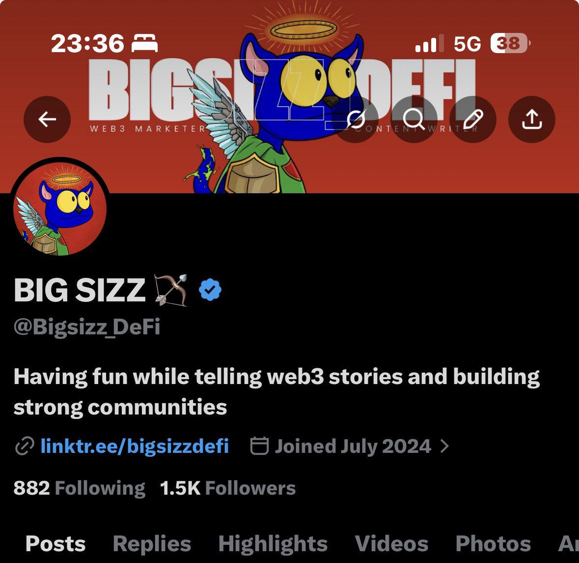 BIG SIZZ 🏹 tweet media