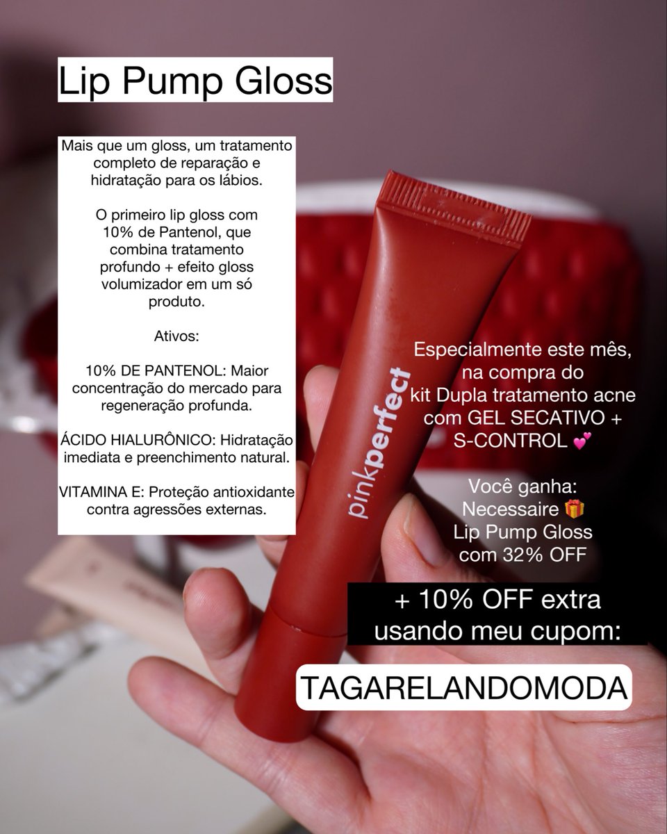 TagarelandoM's tweet photo. Dupla de Pink Perfect que você precisa conhecer!
Desconto extra + brinde no site de Pink Perfect 💖
💕 Mais 40% off nos kits, usando o cupom 🏷️ TAGARELANDOMODA que te dá 10% de desconto, e o desconto do cupom soma com os descontos do site. Corre! #CasadoPatrão https://t.co/gZjG9iVXUe